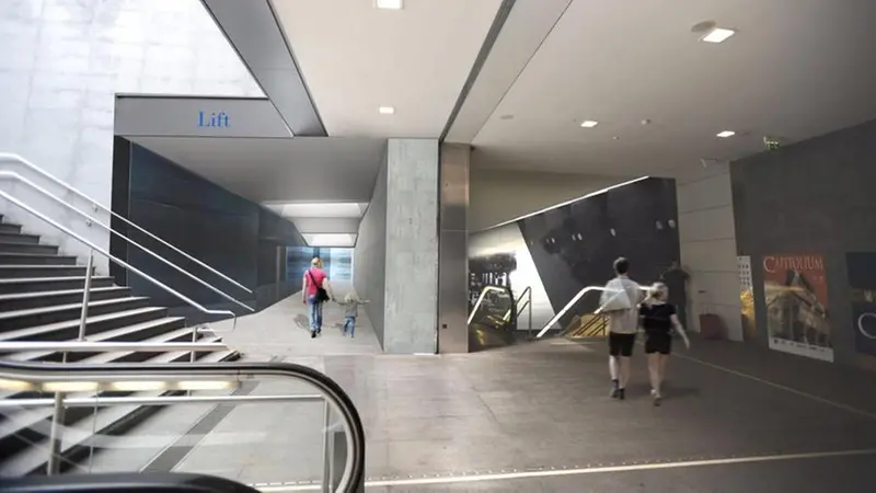 Come sarà il tunnel di collegamento tra stazione treni e metrò