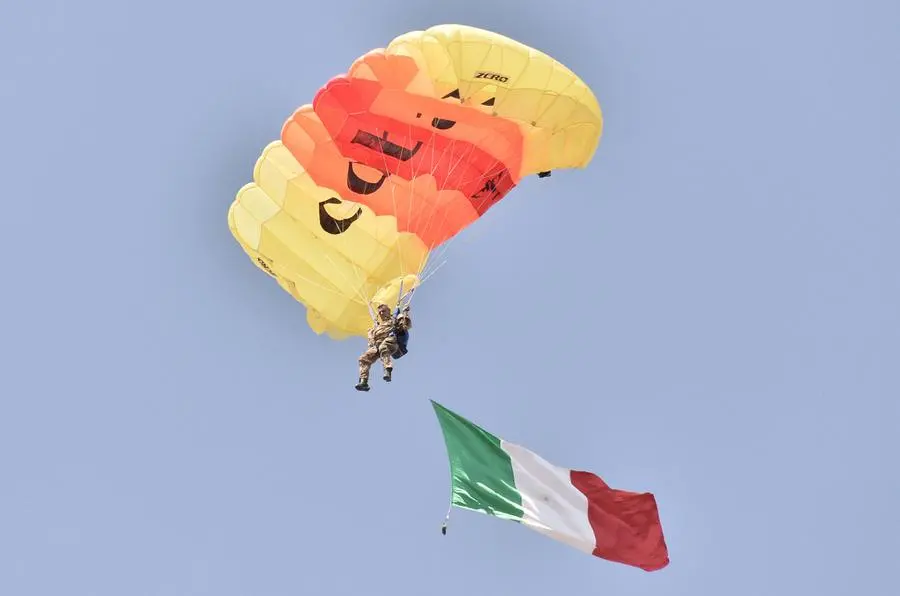 Truppe aviotrasportate a Campo Marte
