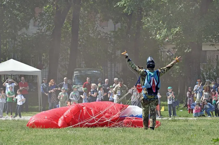 Truppe aviotrasportate a Campo Marte
