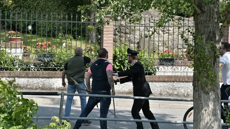 Tensione a Gardone Valtrompia