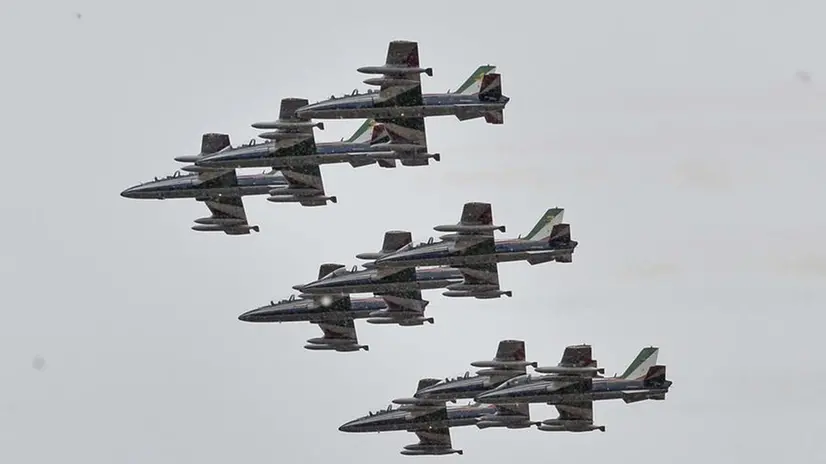 Frecce Tricolori: lo spettacolo nel cielo bresciano
