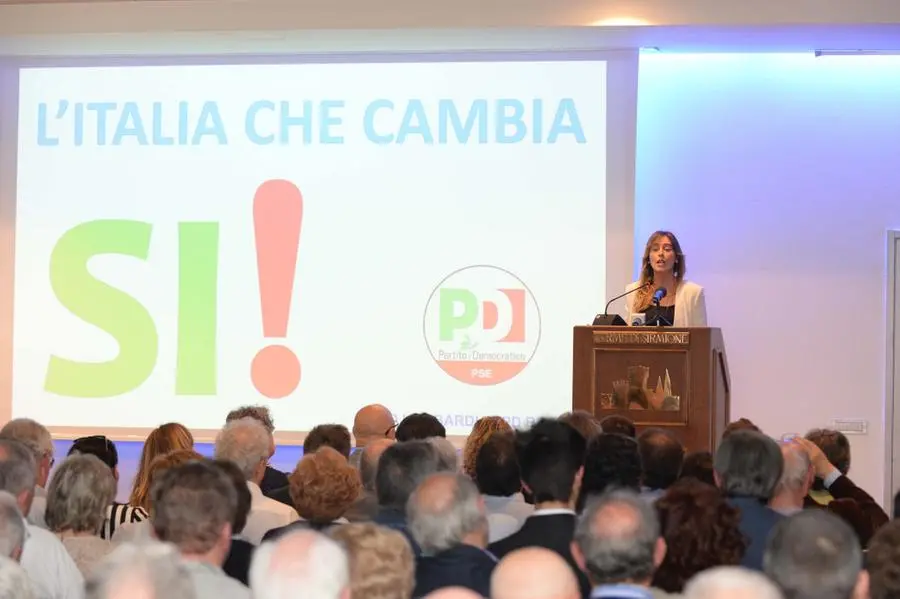 Il ministro Boschi a Desenzano