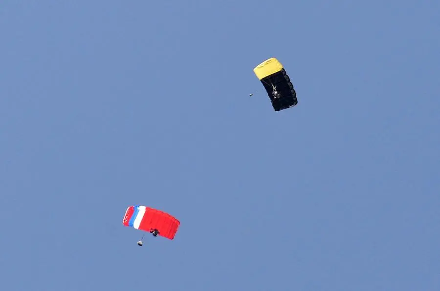 Truppe aviotrasportate a Campo Marte