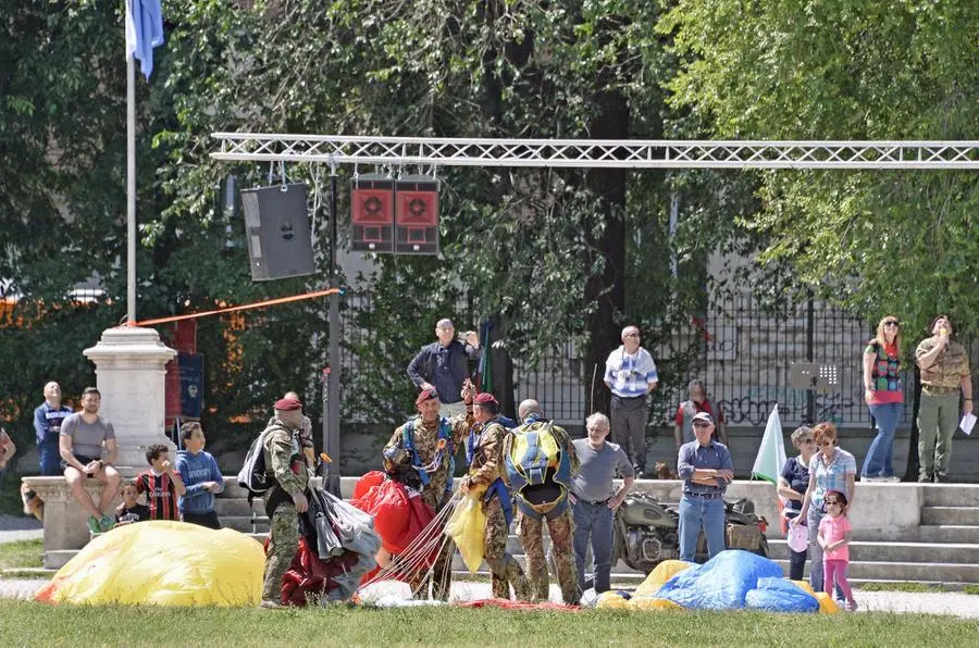 Truppe aviotrasportate a Campo Marte