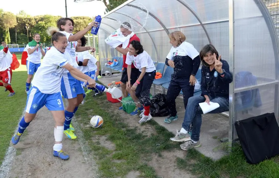 La festa scudetto del Brescia Calcio Femminile