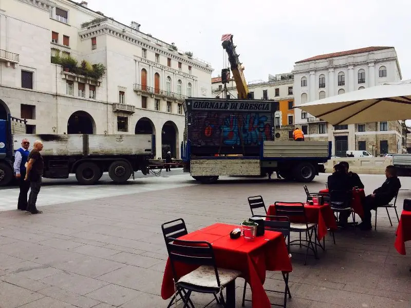 Addio all'edicola di piazza della Vittoria