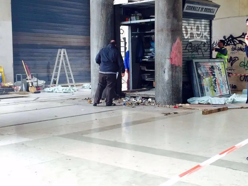 Addio all'edicola di piazza della Vittoria