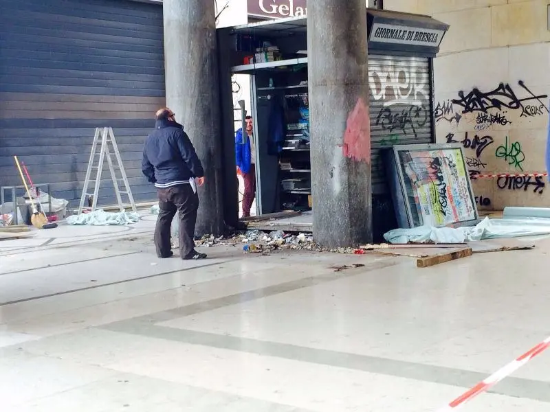 Addio all'edicola di piazza della Vittoria