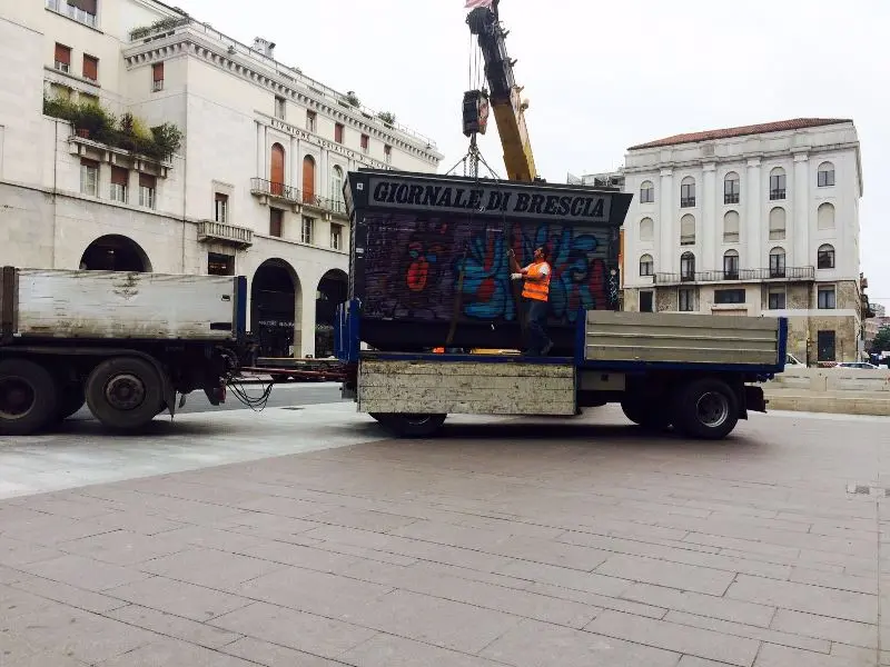 Addio all'edicola di piazza della Vittoria
