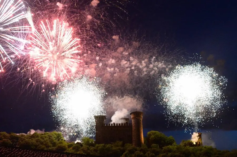 Fuochi d'artificio a Montichiari