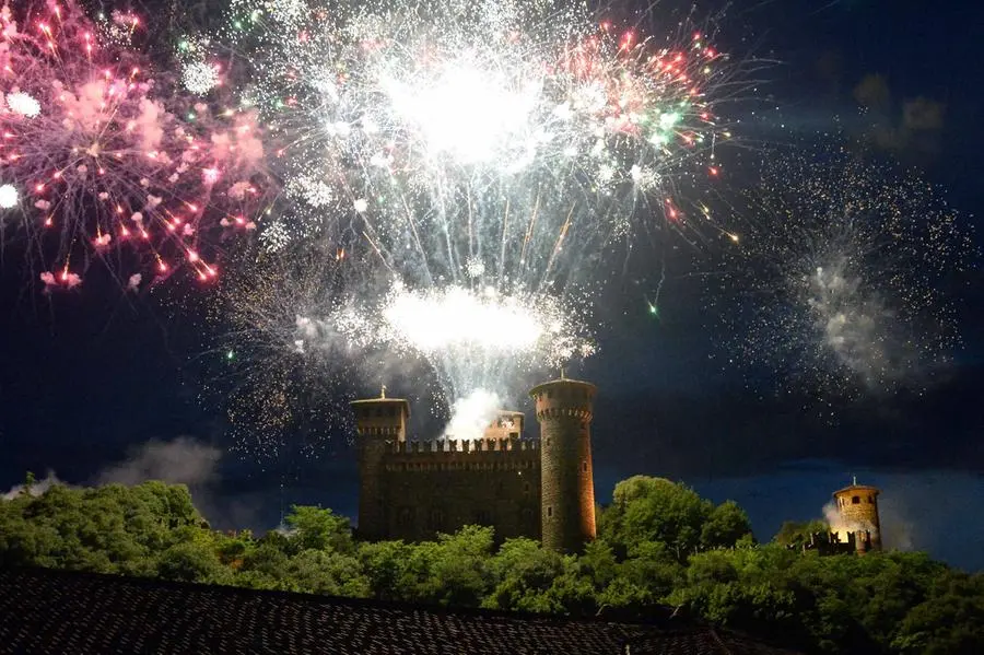 Fuochi d'artificio a Montichiari