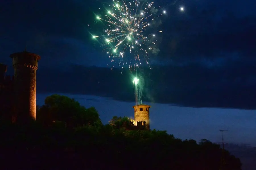 Fuochi d'artificio a Montichiari