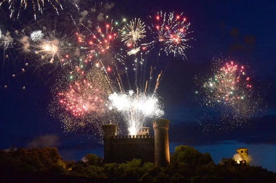 Fuochi d'artificio a Montichiari