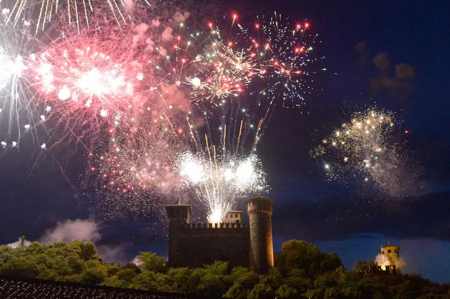 Fuochi d'artificio a Montichiari