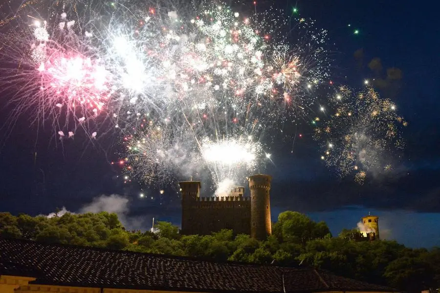 Fuochi d'artificio a Montichiari