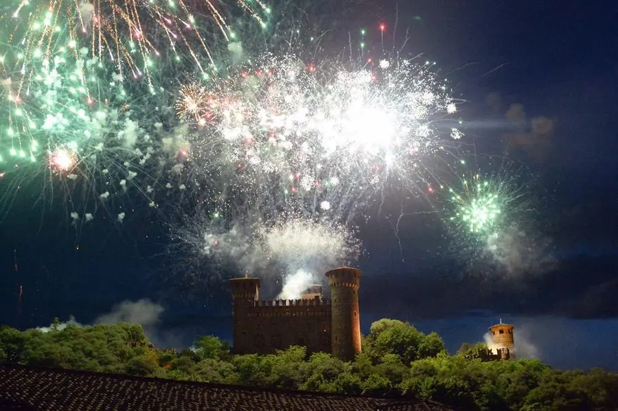 Fuochi d'artificio a Montichiari