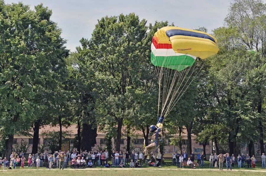 Truppe aviotrasportate a Campo Marte