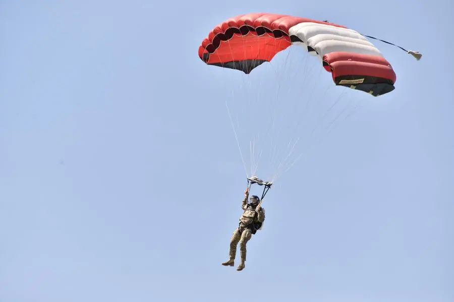 Truppe aviotrasportate a Campo Marte