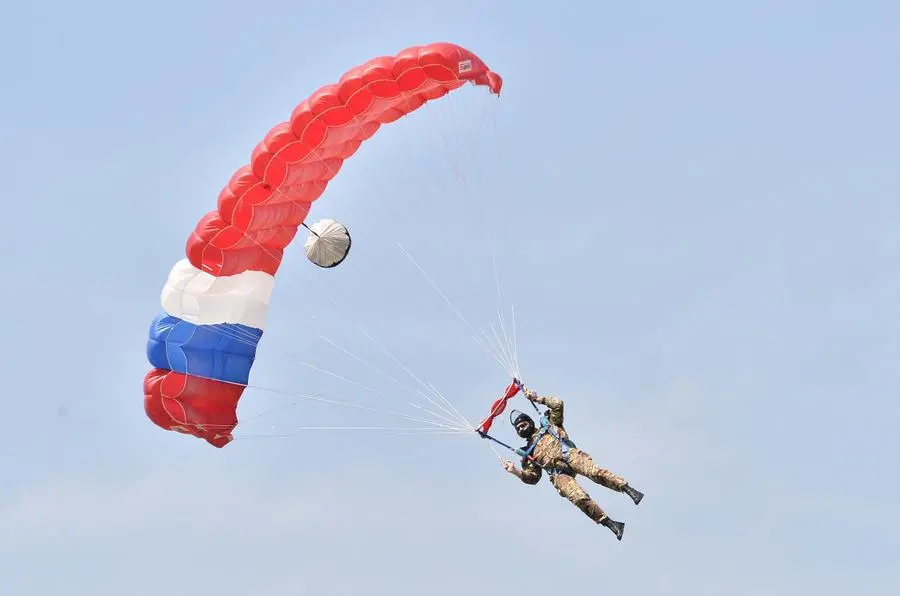 Truppe aviotrasportate a Campo Marte