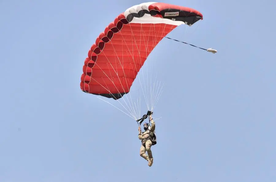 Truppe aviotrasportate a Campo Marte