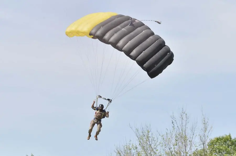 Truppe aviotrasportate a Campo Marte