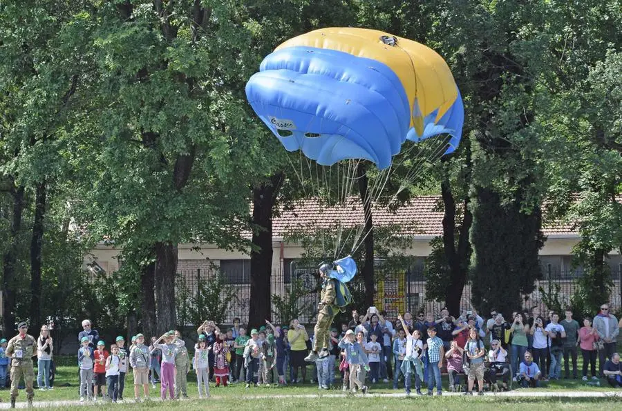 Truppe aviotrasportate a Campo Marte