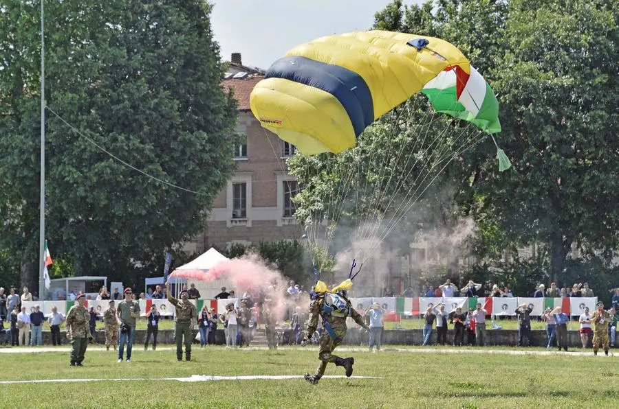Truppe aviotrasportate a Campo Marte