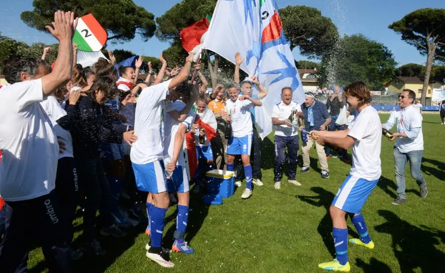 La festa scudetto del Brescia Calcio Femminile