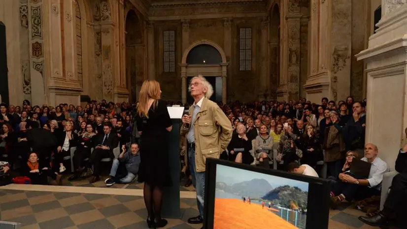 Christo racconta la sua opera