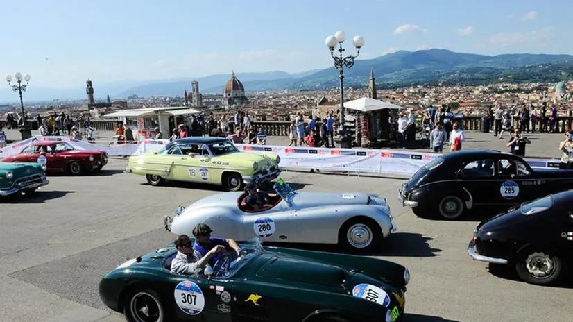 La Mille Miglia a Firenze