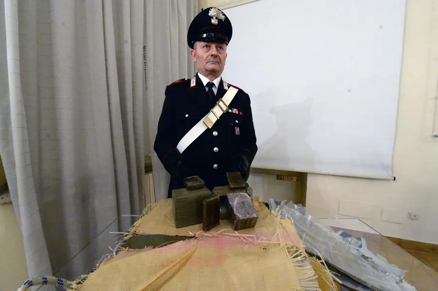 Il maxisequestro di droga dei carabinieri