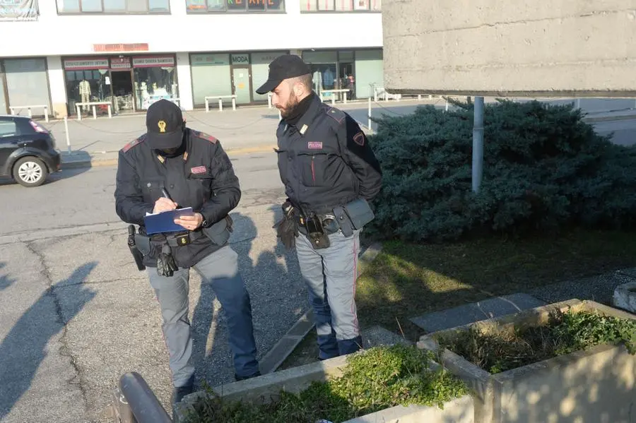 I controlli della Polizia dopo la rissa