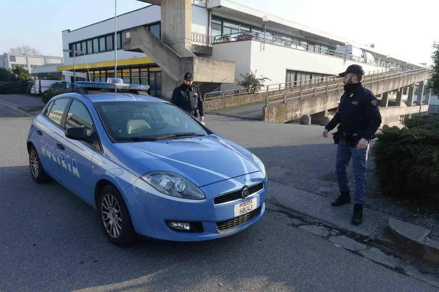 I controlli della Polizia dopo la rissa