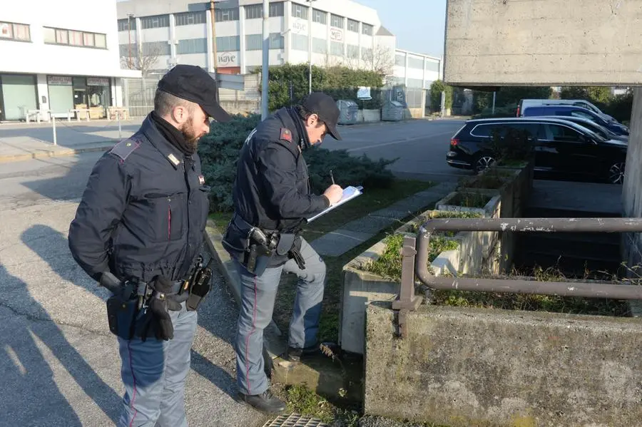 I controlli della Polizia dopo la rissa