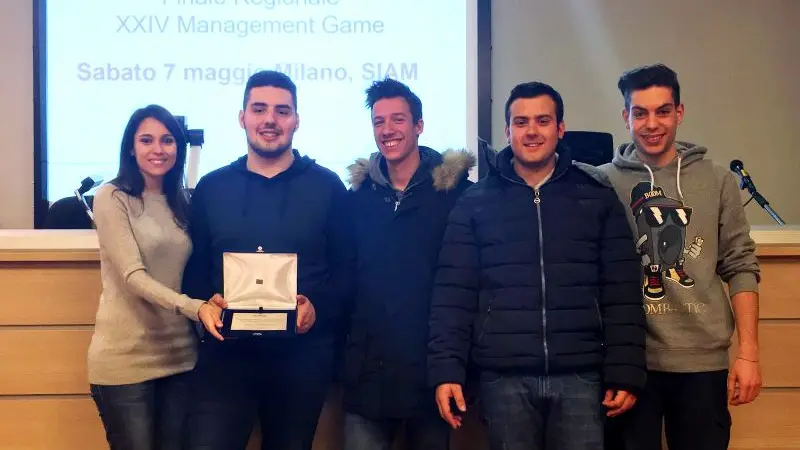 Gli studenti del Bonsignori di Remedello vincitori del Management Game