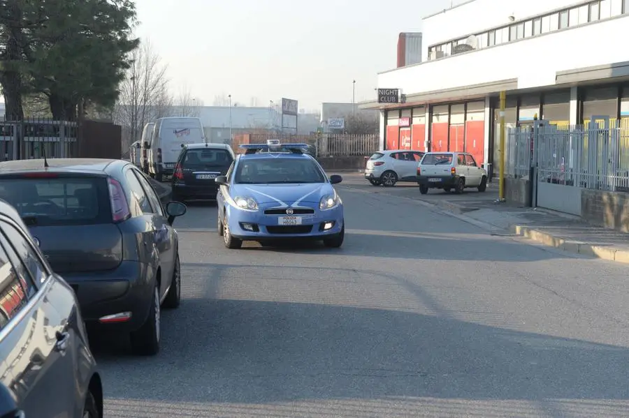 I controlli della Polizia dopo la rissa
