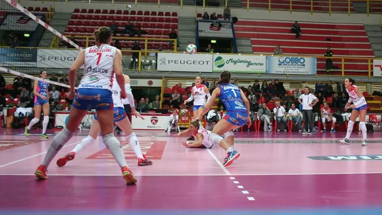 Piacenza-Metalleghe Sanitars Montichiari 3-0