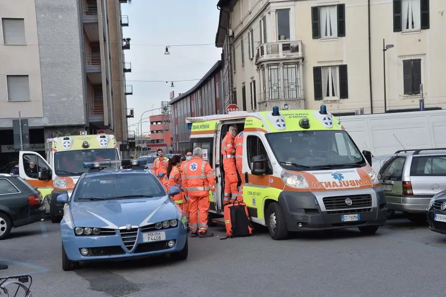 Rissa a Roncadelle, feriti in piazza Repubblica