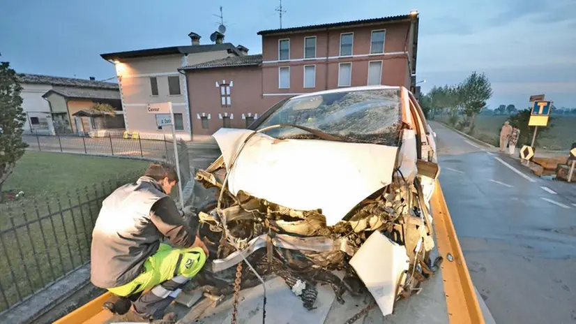 L'incidente mortale a Cossirano