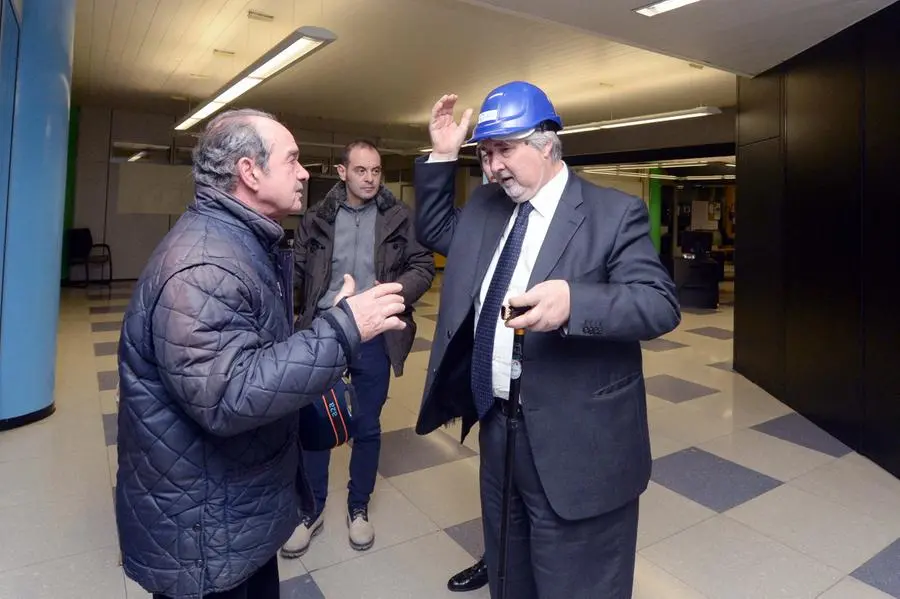 Il ministro Poletti in visita al termoutilizzatore