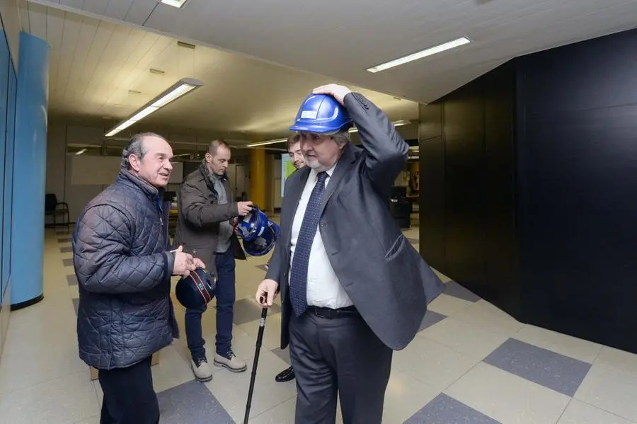 Il ministro Poletti in visita al termoutilizzatore