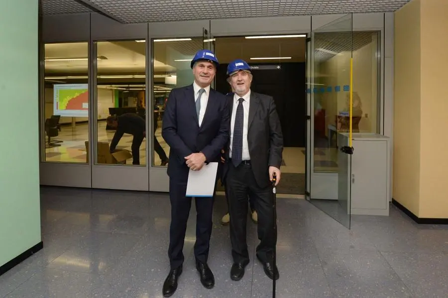 Il ministro Poletti in visita al termoutilizzatore