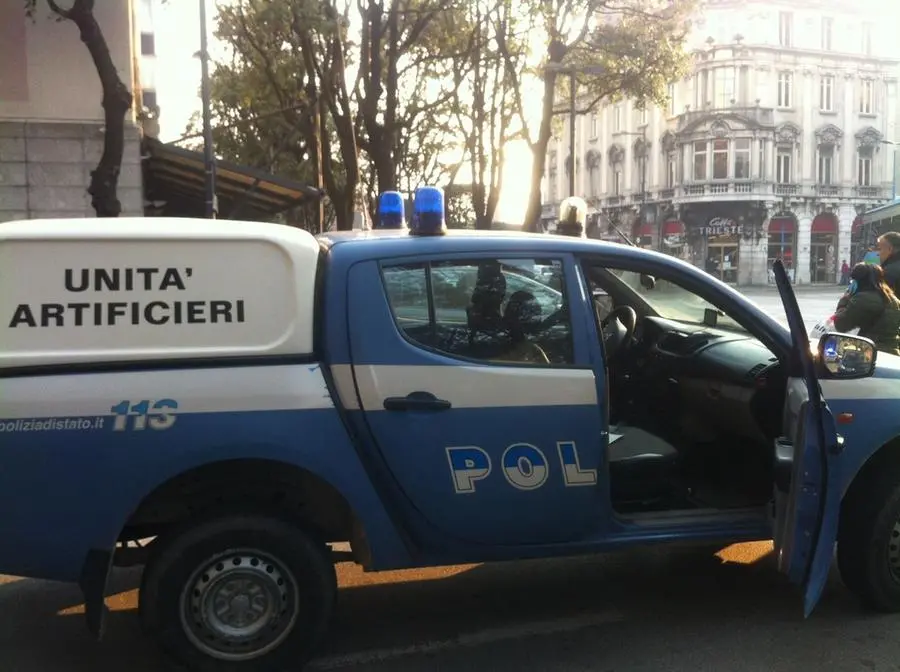 Allarme bomba in stazione