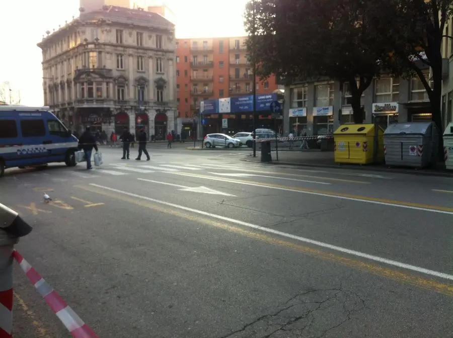 Allarme bomba in stazione