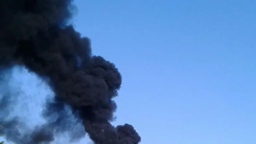 Incendio a Palazzolo