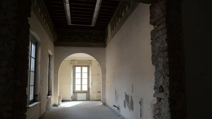 I lavori in corso nella Pinacoteca Tosio Martinengo