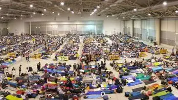 Giubileo dei ragazzi: l'accampamento in Fiera