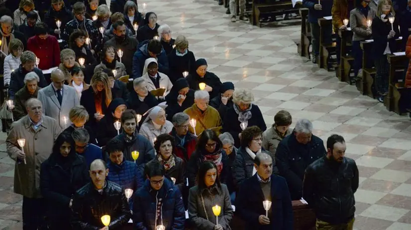 La veglia pasquale in Duomo