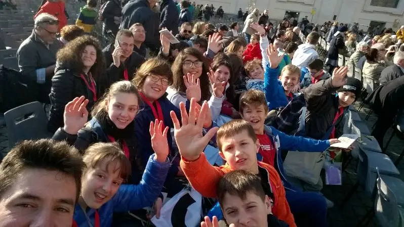 Roma Express, le foto dei ragazzi bresciani /1