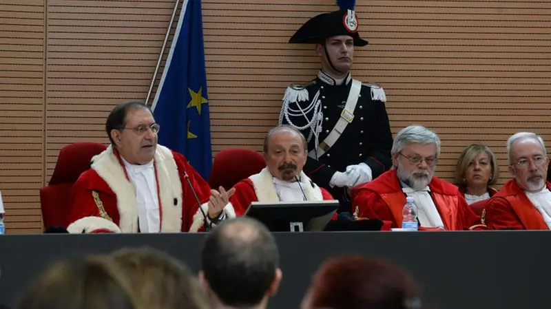 L'inaugurazione dell'anno giudiziario